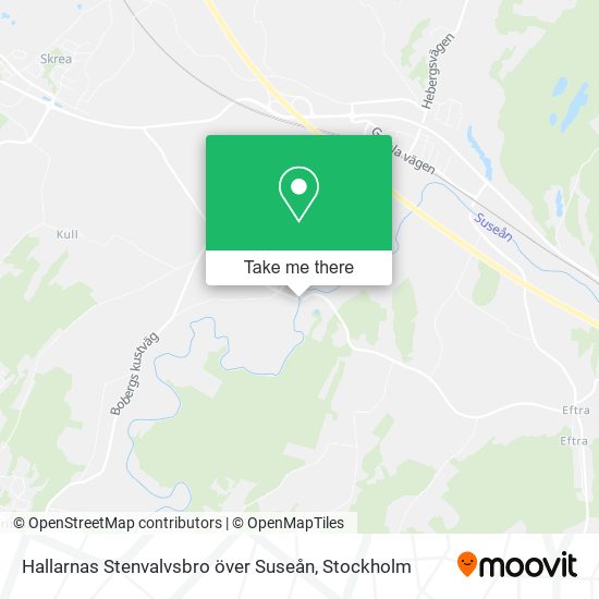 Hallarnas Stenvalvsbro över Suseån map