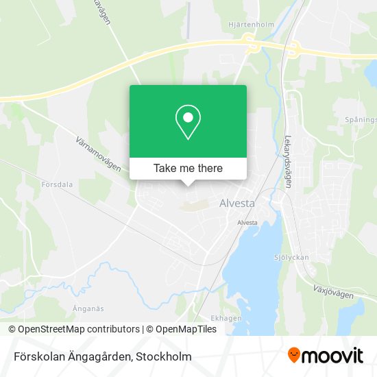 Förskolan Ängagården map