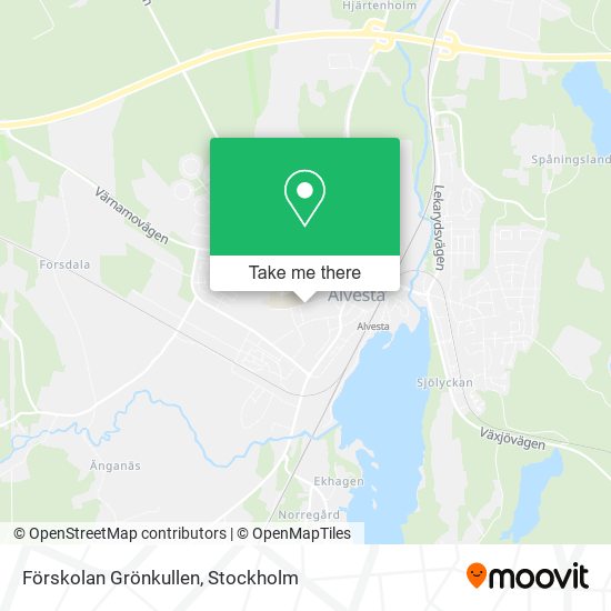 Förskolan Grönkullen map