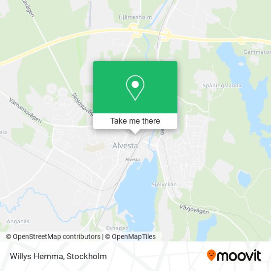 Willys Hemma map