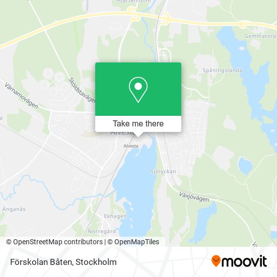 Förskolan Båten map