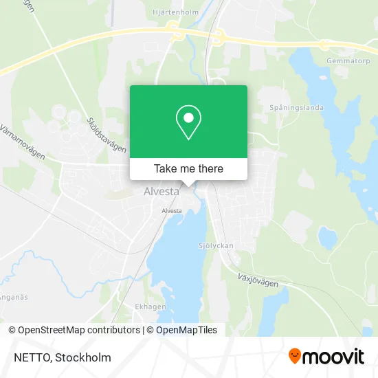 NETTO map