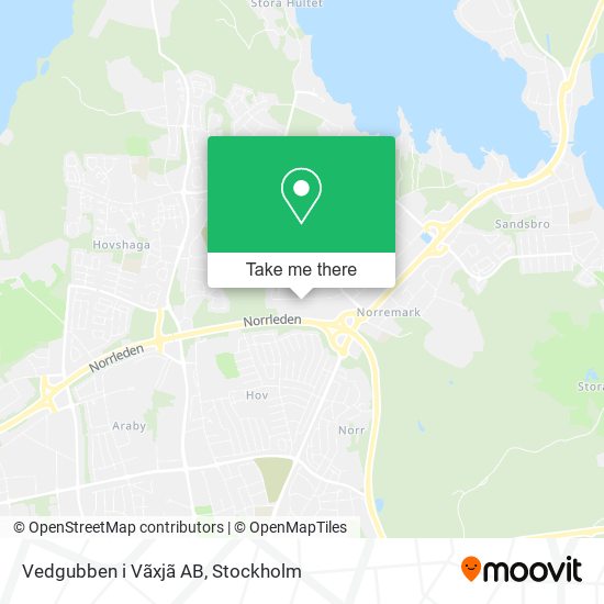 Vedgubben i Vãxjã AB map