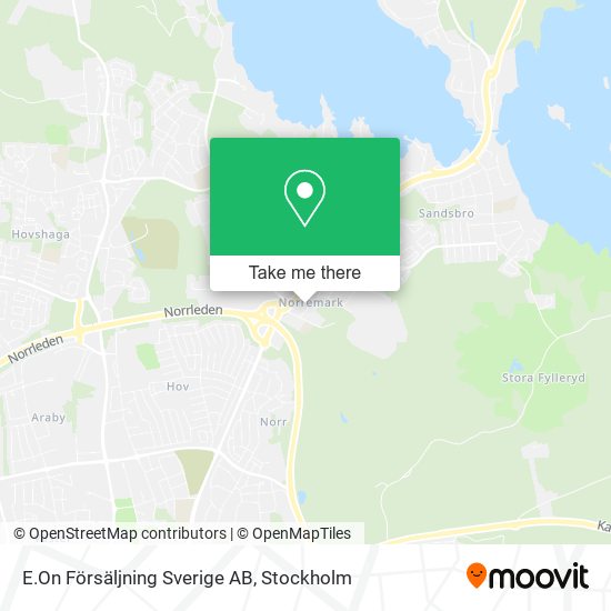 E.On Försäljning Sverige AB map