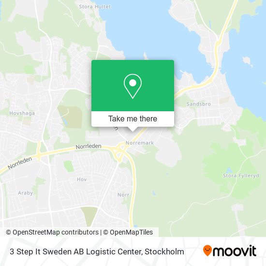 3 Step It Sweden AB Logistic Center map