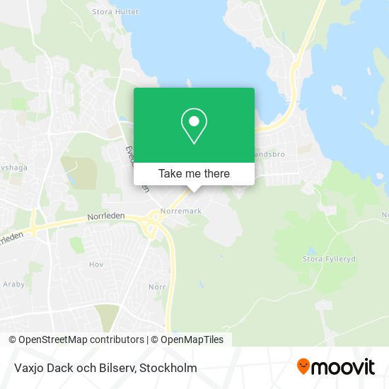 Vaxjo Dack och Bilserv map