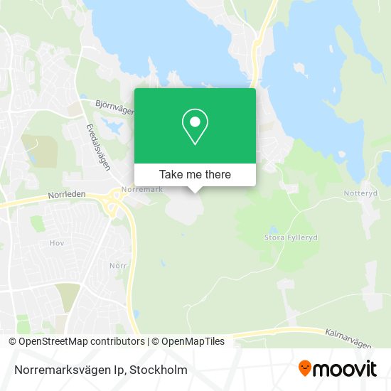 Norremarksvägen Ip map