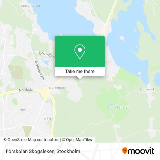 Förskolan Skogsleken map
