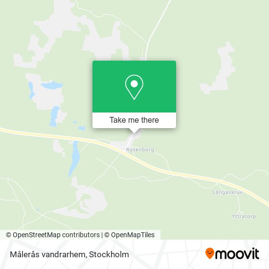 Målerås vandrarhem map