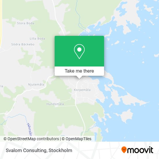 Svalom Consulting map