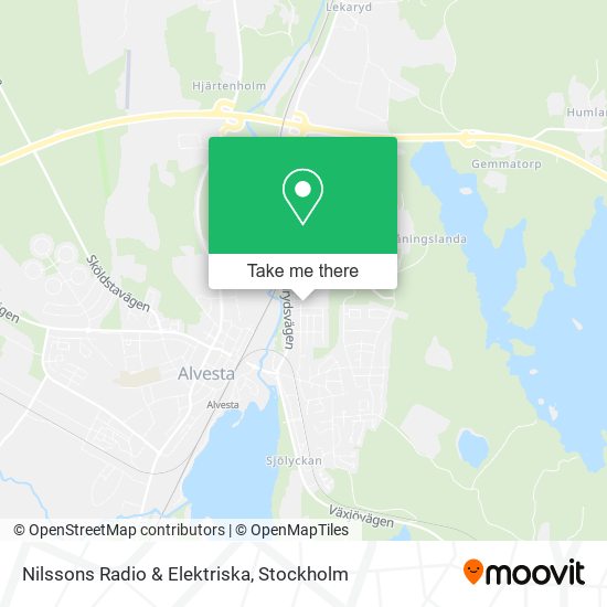 Nilssons Radio & Elektriska map