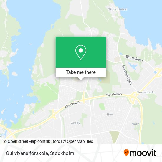 Gullvivans förskola map