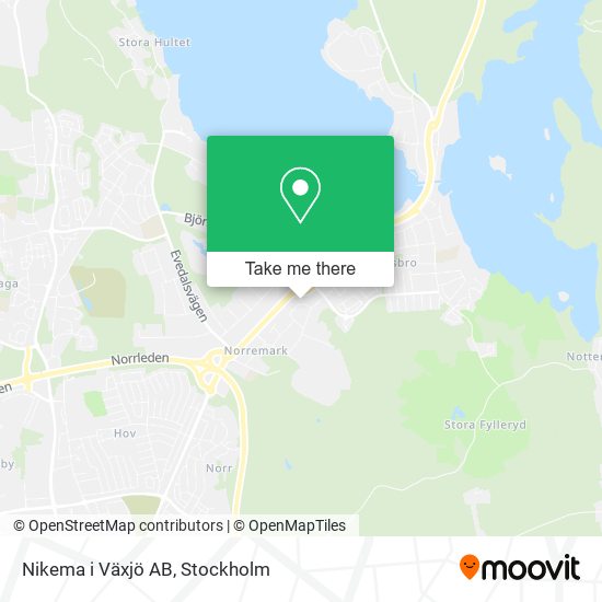 Nikema i Växjö AB map