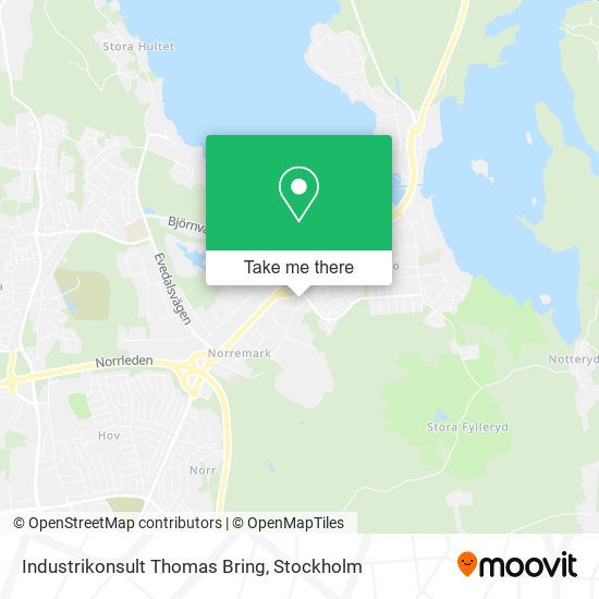 Industrikonsult Thomas Bring map