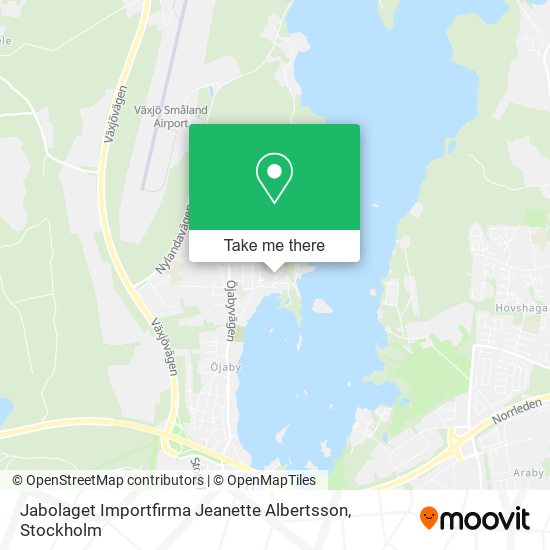 Jabolaget Importfirma Jeanette Albertsson map