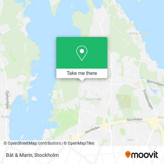 Båt & Marin map