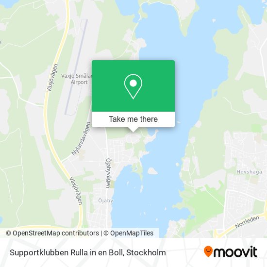 Supportklubben Rulla in en Boll map