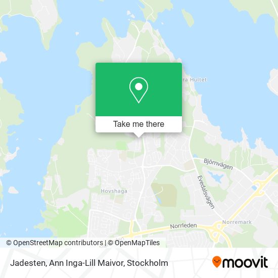 Jadesten, Ann Inga-Lill Maivor map