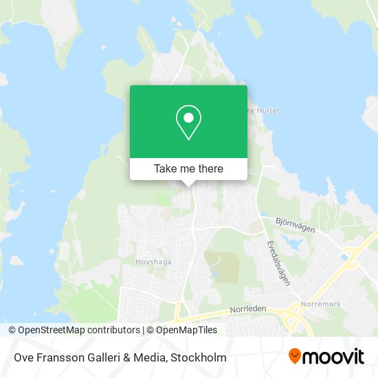 Ove Fransson Galleri & Media map