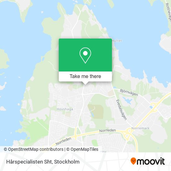 Hårspecialisten Sht map