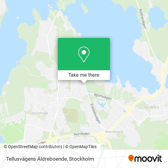 Tellusvägens Äldreboende map