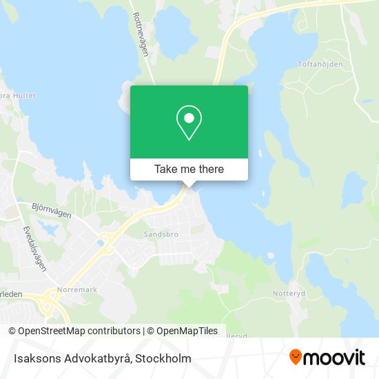 Isaksons Advokatbyrå map