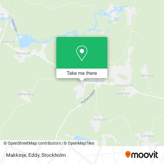 Makkinje, Eddy map