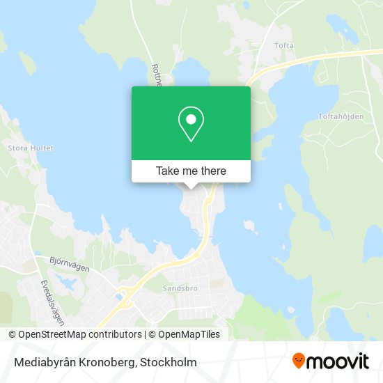 Mediabyrån Kronoberg map