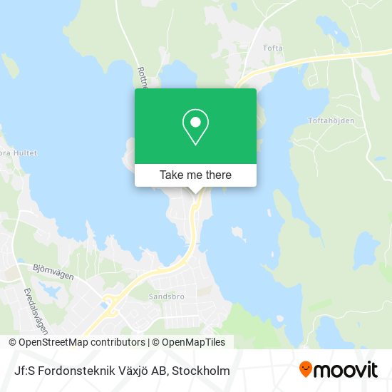 Jf:S Fordonsteknik Växjö AB map