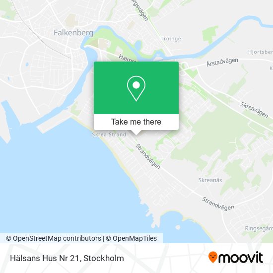 Hälsans Hus Nr 21 map