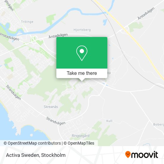 Activa Sweden map