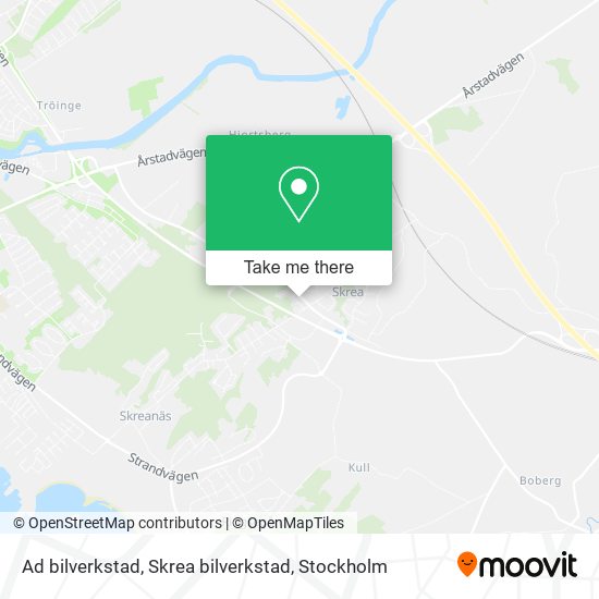 Ad bilverkstad, Skrea bilverkstad map