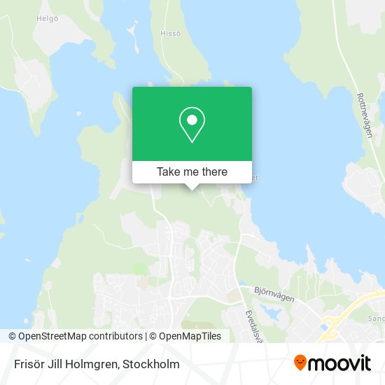 Frisör Jill Holmgren map