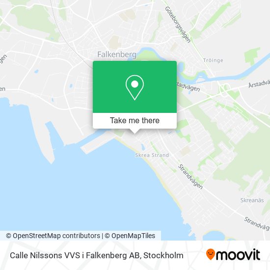 Calle Nilssons VVS i Falkenberg AB map