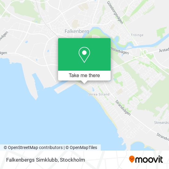 Falkenbergs Simklubb map