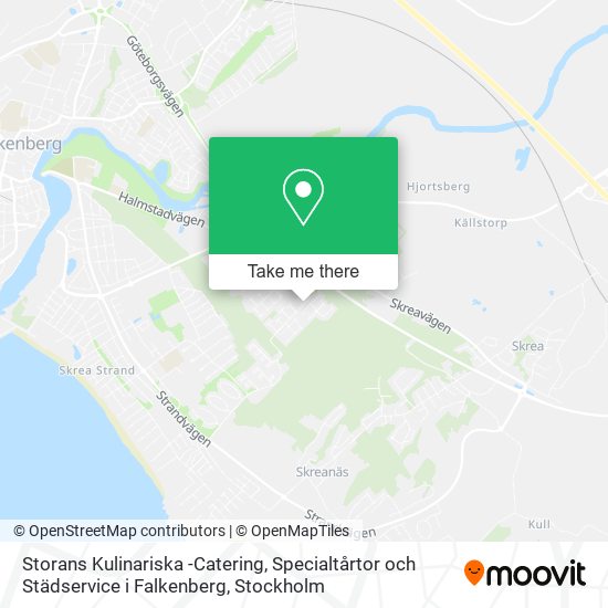 Storans Kulinariska -Catering, Specialtårtor och Städservice i Falkenberg map