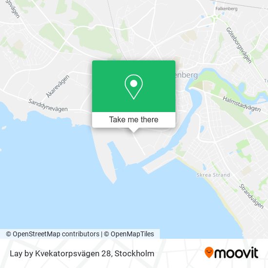 Lay by Kvekatorpsvägen 28 map