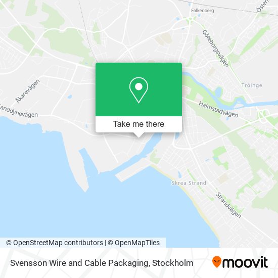 Svensson Wire and Cable Packaging map