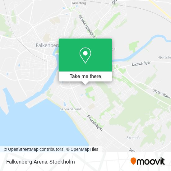 Falkenberg Arena map
