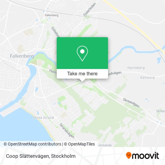 Coop Slättenvägen map