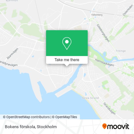 Bokens förskola map