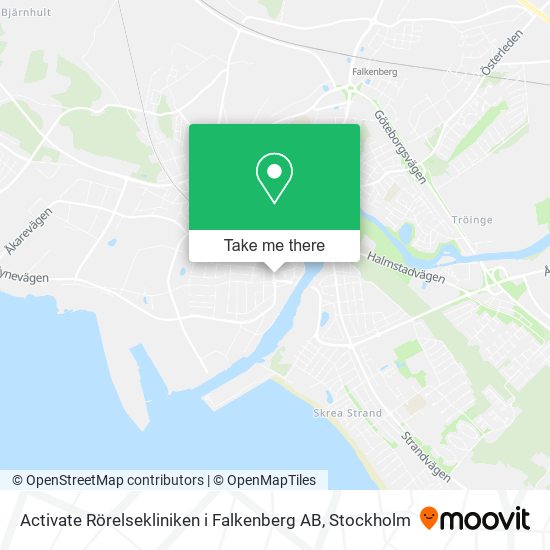 Activate Rörelsekliniken i Falkenberg AB map