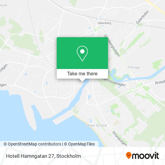 Hotell Hamngatan 27 map