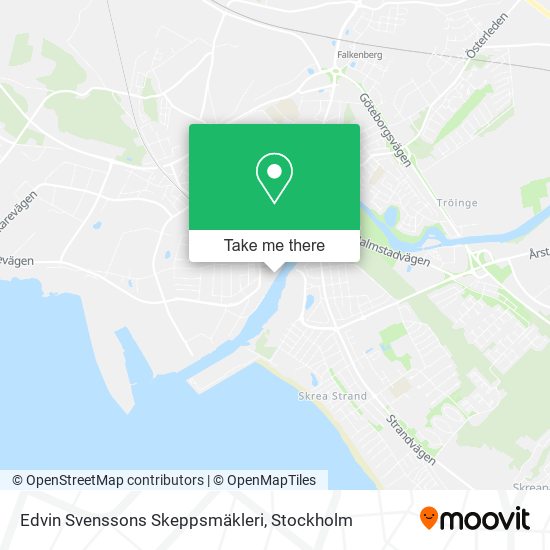 Edvin Svenssons Skeppsmäkleri map