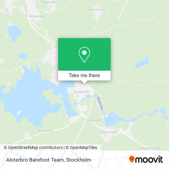 Alsterbro Barefoot Team map