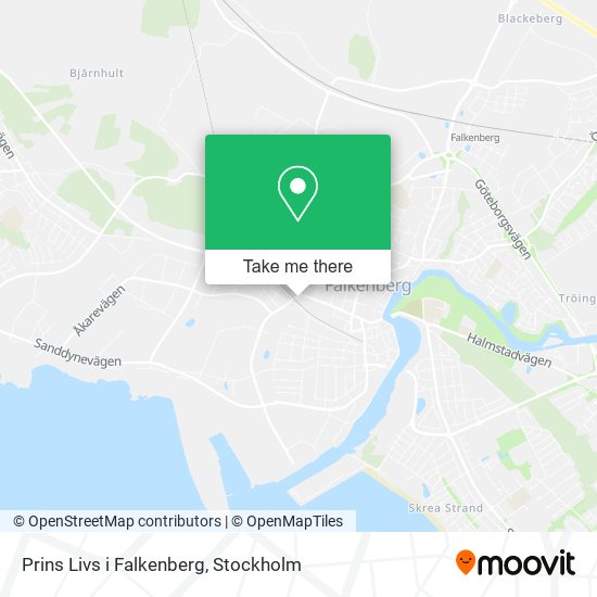 Prins Livs i Falkenberg map