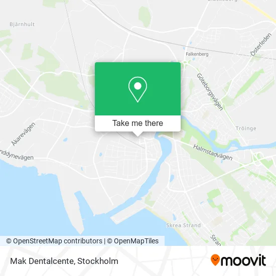 Mak Dentalcente map