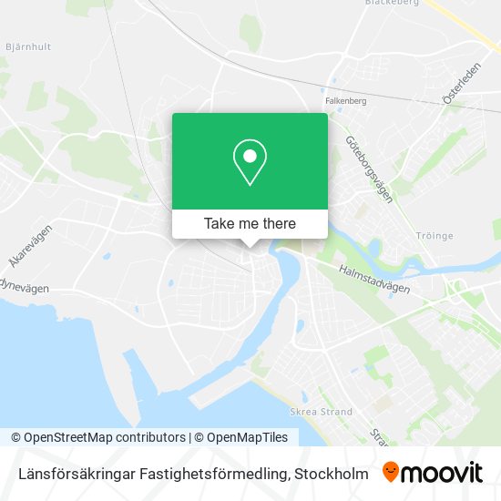 Länsförsäkringar Fastighetsförmedling map