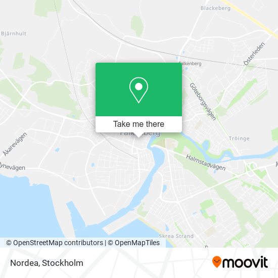 Nordea map