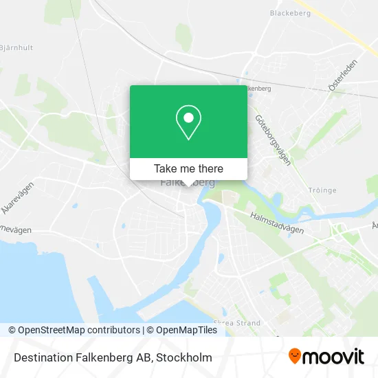 Destination Falkenberg AB map